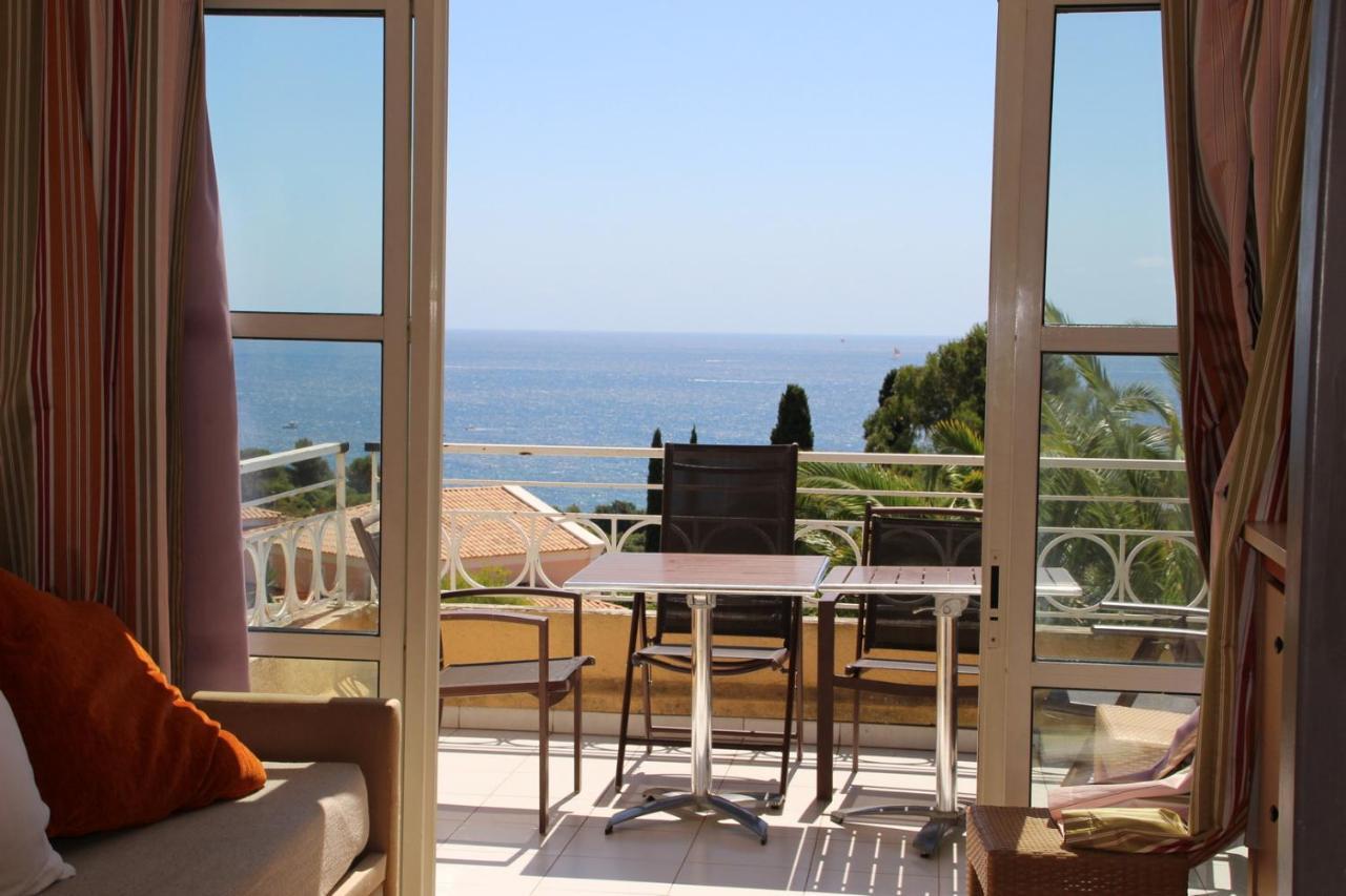 Superbe Appartement Avec Vue Mer Et Piscine Сен-Рафаель Екстер'єр фото